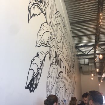 Broth & Basil - Mural - Noodles Near Me - Pflugerville, Texas