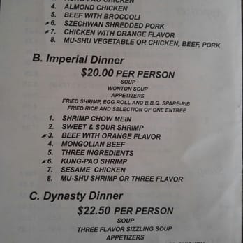 Imperial Gourmet - Imperial Gourmet Take Out Menu Page 2 - Chinese Near Me - Bishop, California Imperial Gourmet - Imperial Gourmet Take Out Menu Page 2 - Chinese Near Me - Bishop, California