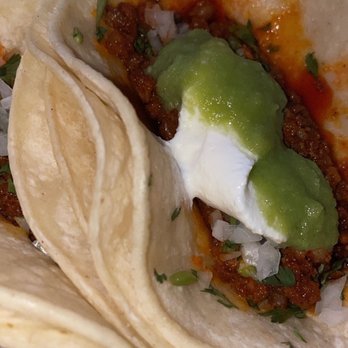 Ay Chihuahua - two tacos with guacamole - Tex-Mex Near Me - Passaic, New Jersey