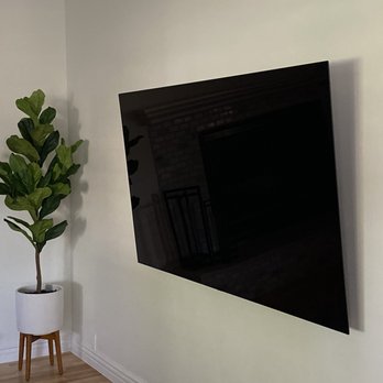 EZ TV Mounting - 75 inch - Home Theatre Installation Near Me