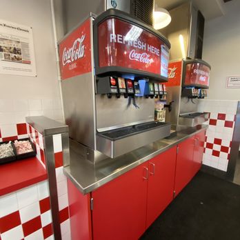 Five Guys - Soda and Tea, drink options - Burgers Near Me - Springfield, Oregon