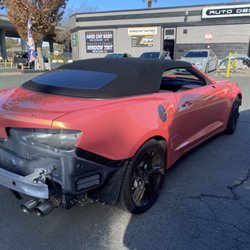 Coral peach vinyl wrap