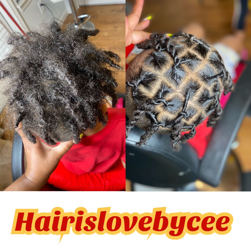 Hairislovebycee Logo