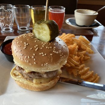 Generations - German smash burger. Yummy - New American Near Me - Lake Placid, New York Generations - German smash burger. Yummy - New American Near Me - Lake Placid, New York