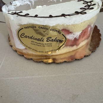 Cardinali Bakery - Half of the remaining cake. - Bakeries Near Me - Carle Place, New York Cardinali Bakery - Half of the remaining cake. - Bakeries Near Me - Carle Place, New York