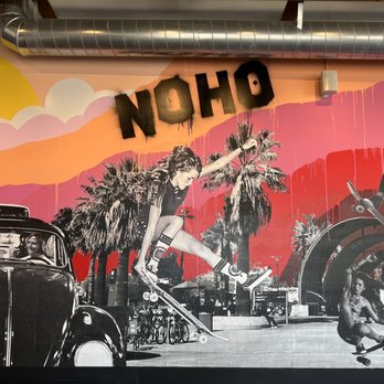 Brick and Flour - Inside wall - Tacos Near Me - North Hollywood, California