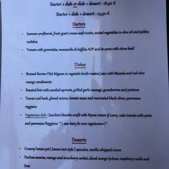 Le Coude À Coude - Today's menu - French Near Me - Avignon, 84