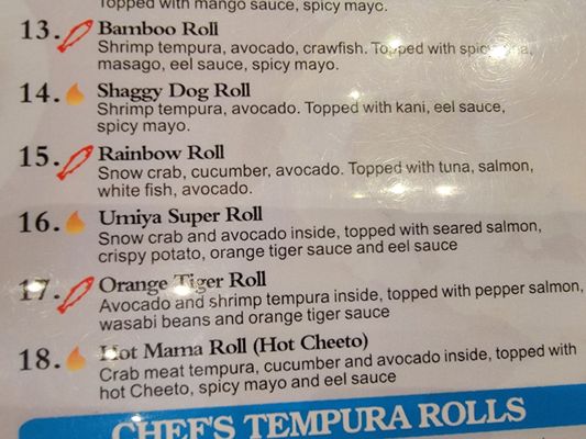 Menu photo 4 Umiya Sushi Houston, TX Menu photo 4 Umiya Sushi Houston, TX