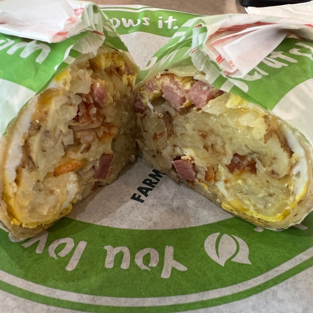Farmer Boys - Breakfast Burrito huge and very good - Breakfast & Brunch Near Me - Irwindale, California Farmer Boys - Breakfast Burrito huge and very good - Breakfast & Brunch Near Me - Irwindale, California