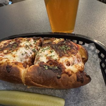 Hand-Brewed Beer - Vegan meatball sub and Punk IPA (0.5% alcohol). - Breweries Near Me - Los Angeles, California Hand-Brewed Beer - Vegan meatball sub and Punk IPA (0.5% alcohol). - Breweries Near Me - Los Angeles, California