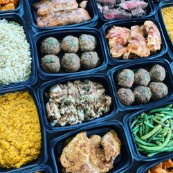 KromahFIT Meals - A La Carte. Get your favorite protein, veggies and carbs by the pound. All you have to do at home is plate...and Enjoy.