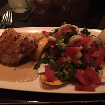 Tucci's - Walleye Fish with ceviche - Seafood Near Me - Dublin, Ohio Tucci's - Walleye Fish with ceviche - Seafood Near Me - Dublin, Ohio