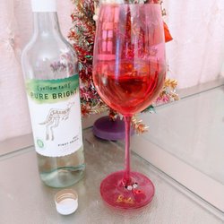 Damon's Wine and Spirits - Peep the Barbie glass :-D *obsessed*