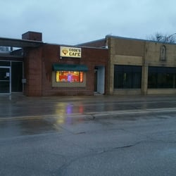 Cook's Cafe - From the front. Dont let this exterior make you run. Best breakfast in the area.