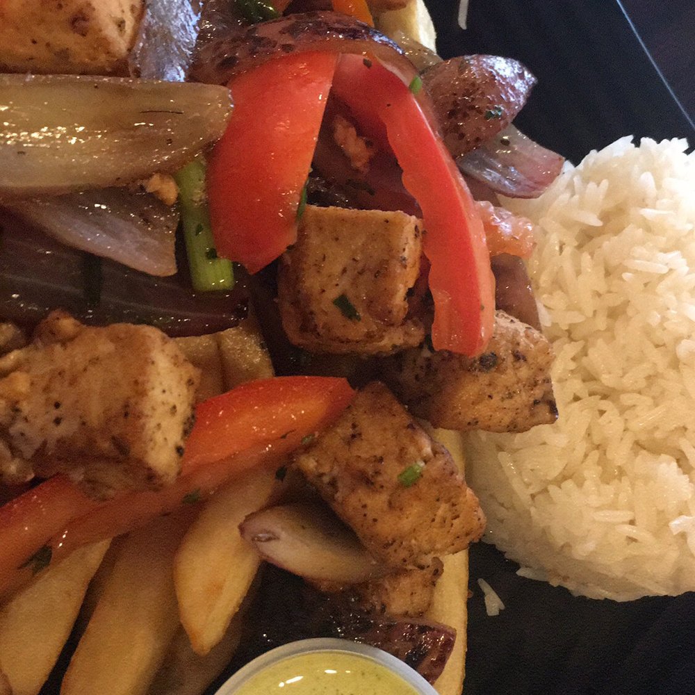 Red Panka - Tofu Saltado - Peruvian Near Me - Redlands, California Red Panka - Tofu Saltado - Peruvian Near Me - Redlands, California
