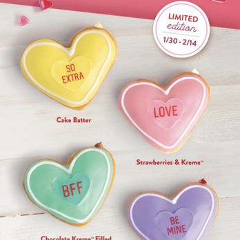 Krispy Kreme - Picture of what the Valentine donut should look like... - Donuts Near Me - Oxnard, California
