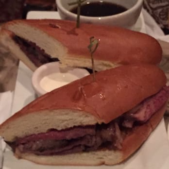 Hy's Steak House - Prime Rib French Dip with au jus - Steakhouses Near Me - Honolulu, Hawaii Hy's Steak House - Prime Rib French Dip with au jus - Steakhouses Near Me - Honolulu, Hawaii