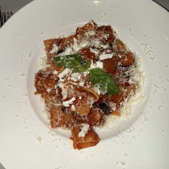 Taverna - Mezze Maniche A La Norma - Italian Near Me - Austin, Texas Taverna - Mezze Maniche A La Norma - Italian Near Me - Austin, Texas