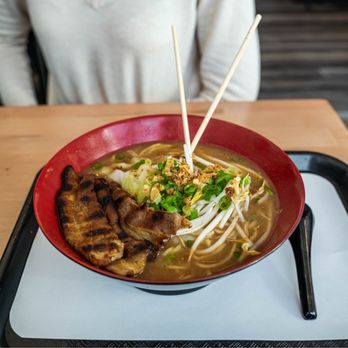 K Pop Ramen - Garlic Miso Soup - Ramen Near Me - Dallas, Texas K Pop Ramen - Garlic Miso Soup - Ramen Near Me - Dallas, Texas