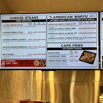 Capriotti's Sandwich Shop - Menu - Sandwiches Near Me - Charlotte, North Carolina Capriotti's Sandwich Shop - Menu - Sandwiches Near Me - Charlotte, North Carolina