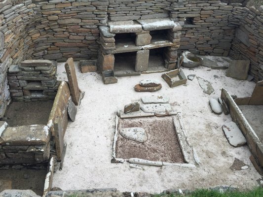 Skara Brae Prehistoric Village by null