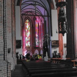Kolberger Mariendom / Marienbasilika - Wnętrza bazyliki.