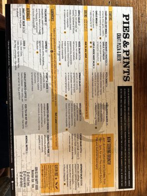 Menu photo 1 Pies & Pints Birmingham, AL Menu photo 1 Pies & Pints Birmingham, AL