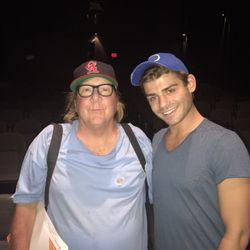 Garrett Clayton and myself at PD Tristan's Cinemas