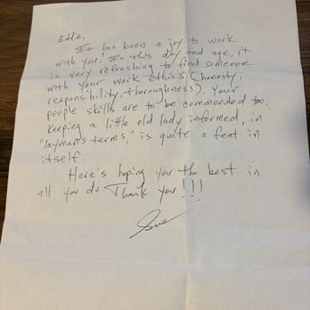 EC Air - Customer testimonial (posted with permission) - Heating & Air Conditioning/HVAC Near Me