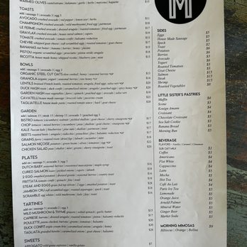 Maison Cafe & Market - Menu - French Near Me - Dana Point, California