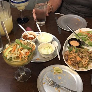 Lalo - Ceviche, mofongo and almost empty chips and salsas sampler. - Latin American Near Me - Cincinnati, Ohio Lalo - Ceviche, mofongo and almost empty chips and salsas sampler. - Latin American Near Me - Cincinnati, Ohio