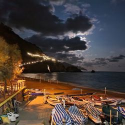 Comune di Monterosso - Night time beach views