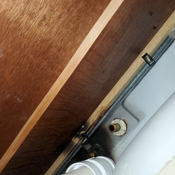 ATOM Repairs - Old stuck plastic nut on stem. The stems were stuck for handles neck and sprayer holder - Electricians Near Me
