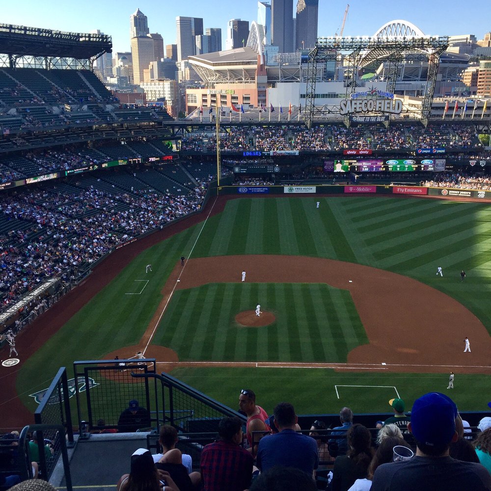 T-Mobile Park - Oakland Athletics at Seattle Mariners on 7/8/2017 - Stadiums & Arenas Near Me - Seattle, Washington T-Mobile Park - Oakland Athletics at Seattle Mariners on 7/8/2017 - Stadiums & Arenas Near Me - Seattle, Washington