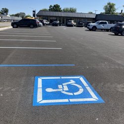 Eggcellent Day - Handicapped Parking Spaces are located too far from the restaurant.