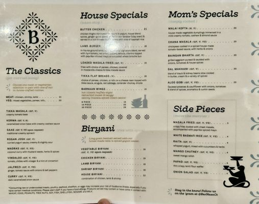 Menu photo 8 BarNaan Brookfield, CT Menu photo 8 BarNaan Brookfield, CT