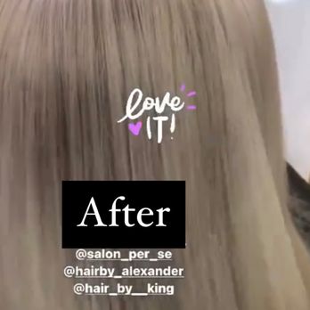 Salon Per Se - Even coloring from top to bottom - Hair Salons Near Me - Houston, Texas