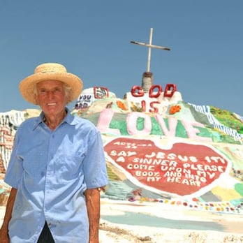 Salvation Mountain - Mr. Leonard Knight and his creation! - Landmarks & Historical Buildings Near Me - Niland, California Salvation Mountain - Mr. Leonard Knight and his creation! - Landmarks & Historical Buildings Near Me - Niland, California