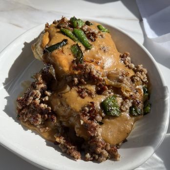 Taste on Main - Biscuits and gravy - Seafood Near Me - Buda, Texas Taste on Main - Biscuits and gravy - Seafood Near Me - Buda, Texas
