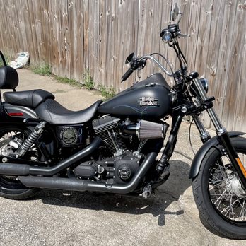 Tifton Harley Davidson - 2014 Street Bob with added back seat. - Motorcycle Dealers Near Me - Tifton, Georgia Tifton Harley Davidson - 2014 Street Bob with added back seat. - Motorcycle Dealers Near Me - Tifton, Georgia