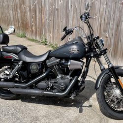 Tifton Harley Davidson - 2014 Street Bob with added back seat.