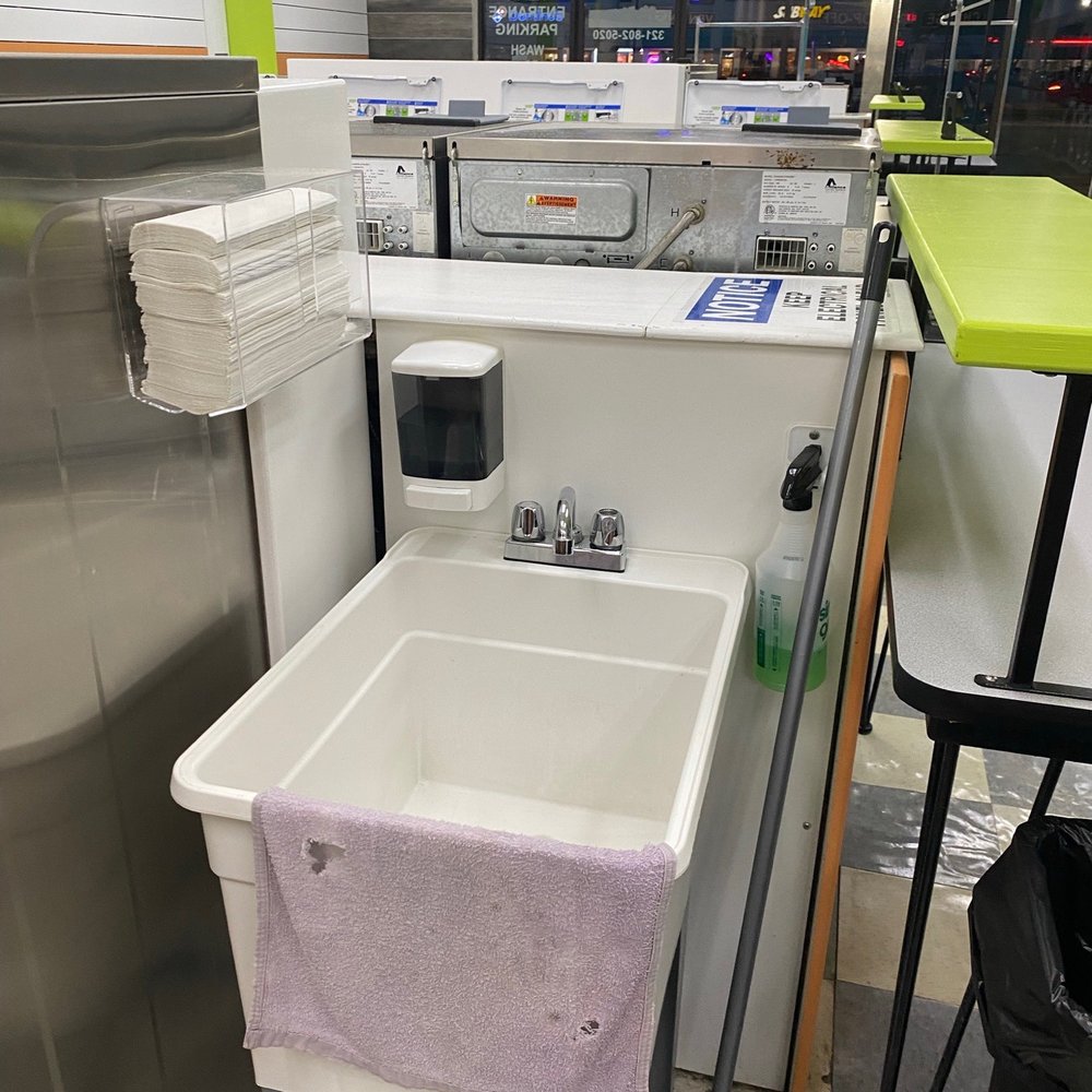 Wash Rite Laundry-West Melbourne - A sink for rinsing as needed - Laundromat Near Me - Melbourne, Florida Wash Rite Laundry-West Melbourne - A sink for rinsing as needed - Laundromat Near Me - Melbourne, Florida