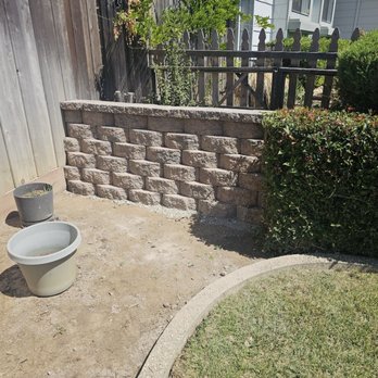 All Season Landscaping - Front yard retaining wall higher and better. - Landscaping Near Me All Season Landscaping - Front yard retaining wall higher and better. - Landscaping Near Me