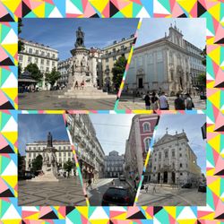 Praça Luís de Camões - Photo 1: Montage of images from Praca Luis de Camoes