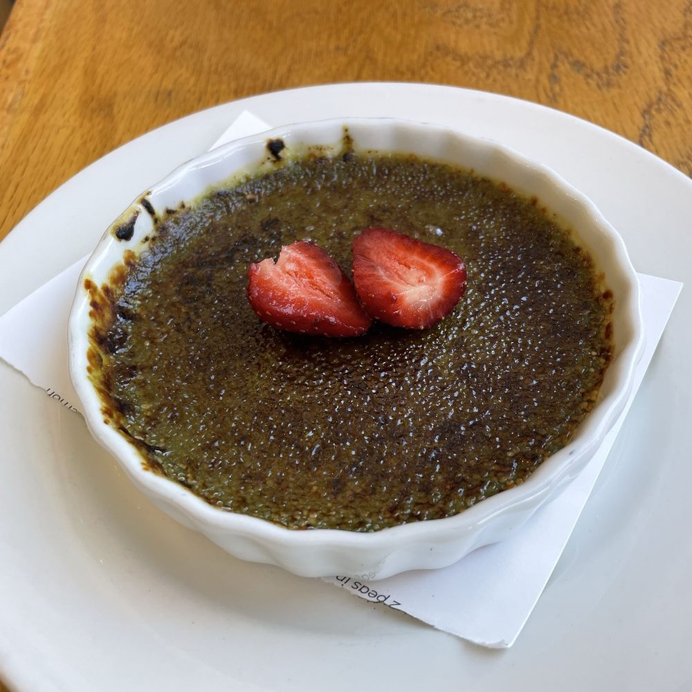 Azay - Matcha crème brûlée - Japanese Near Me - Los Angeles, California Azay - Matcha crème brûlée - Japanese Near Me - Los Angeles, California