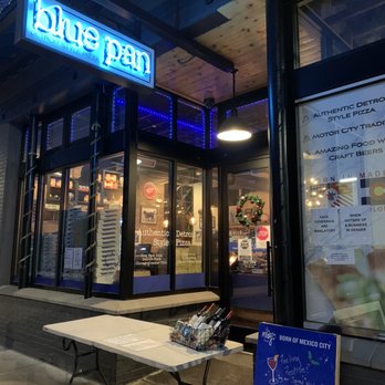 Blue Pan Pizza - Pick-up setup during COVID-19 - Pizza Near Me - Denver, Colorado