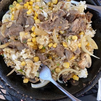 Pepper Lunch - When mixed ... great comfort food - Teppanyaki Near Me - Irvine, California