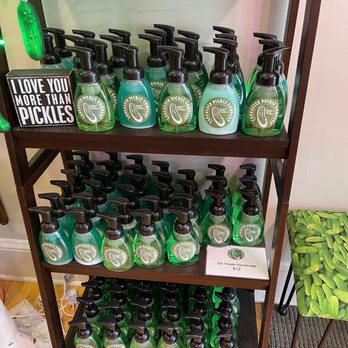 Lancaster Pickle Company - a display of hand sanitizers - Specialty Food Near Me - Lancaster, Pennsylvania
