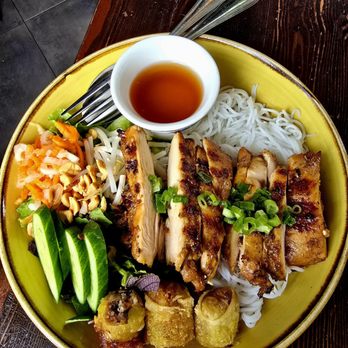 Ba Bar Green - Grilled Chicken Vermicelli - Vietnamese Near Me - Seattle, Washington Ba Bar Green - Grilled Chicken Vermicelli - Vietnamese Near Me - Seattle, Washington