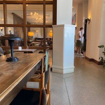 Emeline - View of lobby from Clerks Coffee. - Hotels Near Me - Charleston, South Carolina
